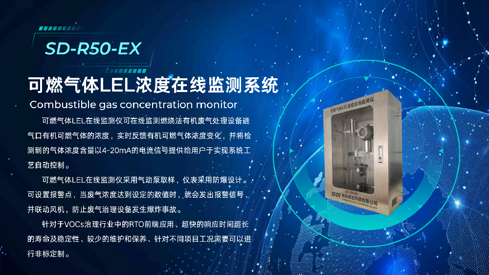可燃?xì)怏wLEL濃度在線監(jiān)測(cè)儀